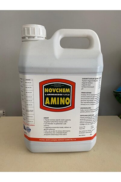 Nobel Novchem Amıno Bitkisel Menşeli Aminoasit Içeren Sıvı Organik Gübre