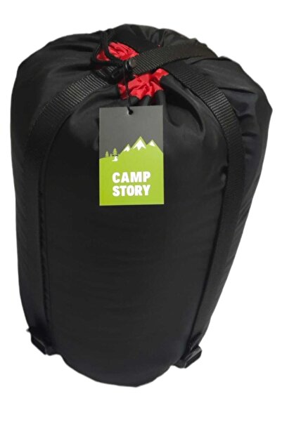 CAMP STORY Tim-18 350 Gr Κουβέρτα με επένδυση Τύπος υπνόσακος Μαύρος