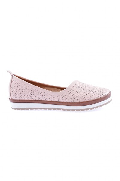 DGN Women's Laser Printed Comfort Shoes Powder Genuine Leather 61423246