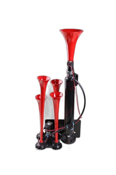 HIDO 5 Borulu Dadan Yankılı Korna 24v 12v Bildiriniz Siparişte
