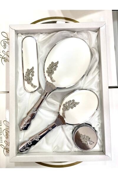 Hicret Hediye Σετ χτένας καθρέφτη προίκας