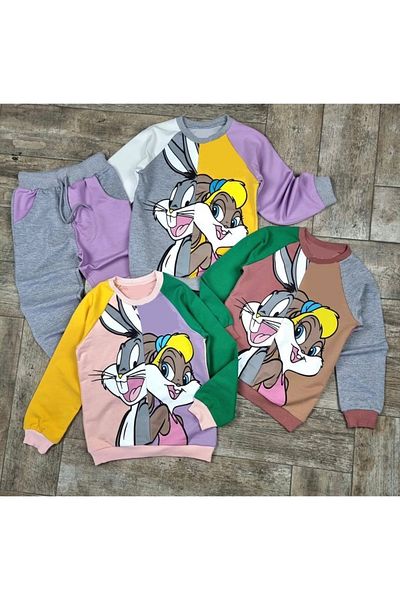 YARENKİDS Set de trening pentru copii unisex de sus și de jos