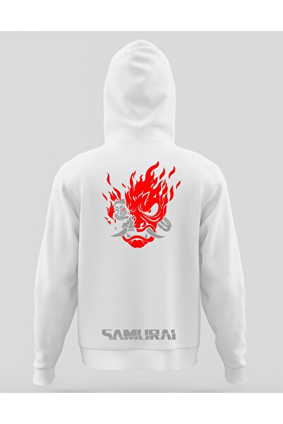 nrage Cyberpunk Unisex Hoodie με κουκούλα