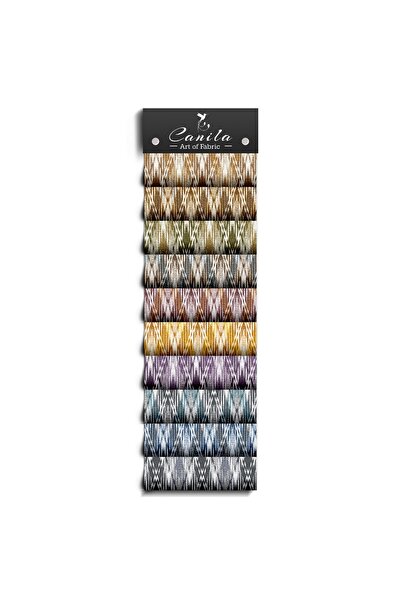 CANİLA Digital Printed Upholstery Sofa Fabric, Throw Pillow, Cushion Covering. Premium Fabric