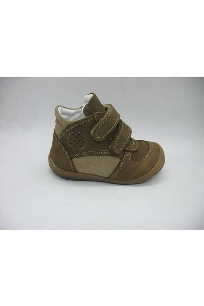 Perlina 5102 Deri Ortopedik Destekli , Bilekli Ilk Adım Ayakkabısı 19