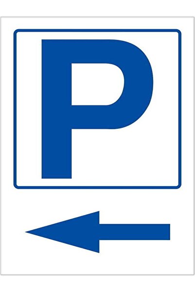 Emek İkaz Levhaları علامة تحذير/تحذير للسهم الأيسر لوقوف السيارات