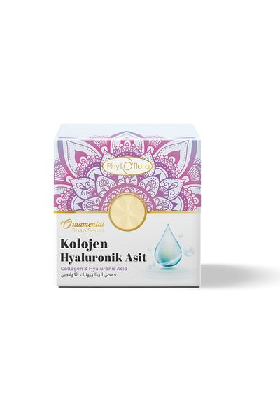 Phytoflora صابون الكولاجين وحمض الهيالورونيك