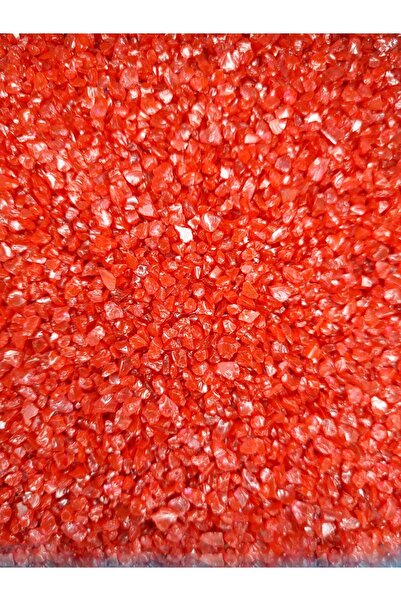 evinizdeki okyanus esintisi turkuaz hediyelik 150 Gr Renkli Cam - Kırmızı