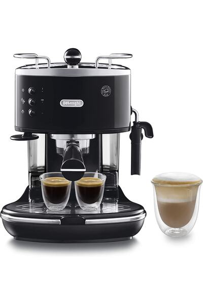 BİLGE HOME Delonghi Eco311.bk Espresso Solo Pompa Siyah 1.4 L 1100 W