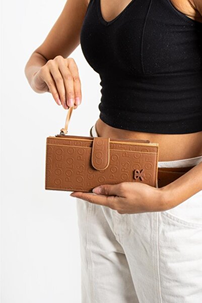 ImPolo Portofel de mână pentru femei Selena Taba - Dimensiune 10x20