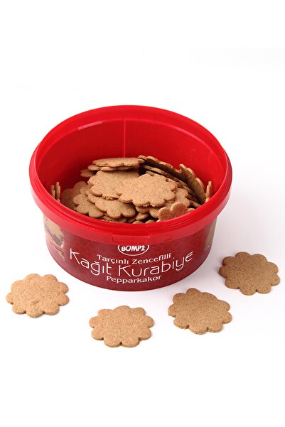 BOMPİ Tarçın Zencefilli Kağıt Kurabiye 300 Gr X 4 Adet
