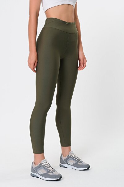 MRS.MODA Women's Khaki Raised High Waist Tights