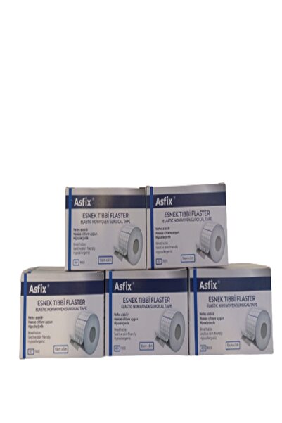 GREEN İNDANTHRENE Asfix Esnek Tıbbi Flaster 10cm X 5m 5 Adet