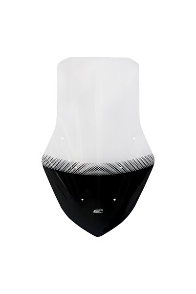 GP KOMPOZİT Yamaha Nmax 125-155 2021-2022 Uyumlu Ayaklı Tur Camı Şeffaf