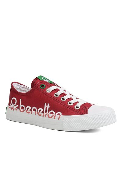 Benetton ®| Bn-30566 - 3374 Claret Red - Women's Sports Shoes