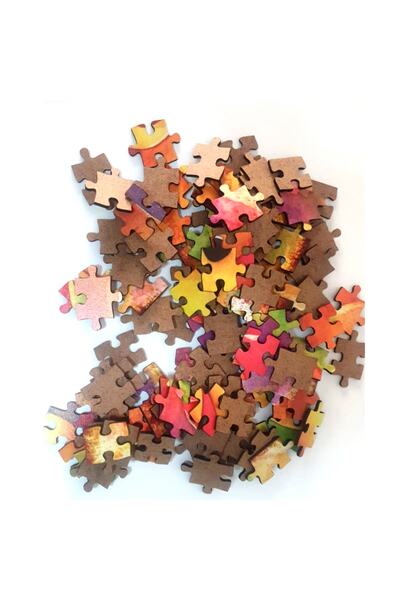 Tablo Mega Ahşap Mdf Puzzle Yapboz Sonic 120 Parça 25*35 Cm