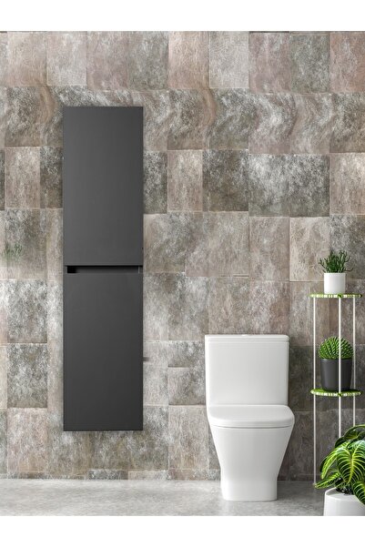 ERTEKPA Galata Boy Dolabı Antrasit 140x35x34 Cm