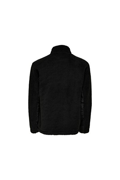 ONLY Мъжко поларено яке Onsvillads Sherpa Mix Otw 22022512-черно Черно