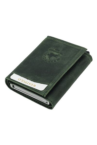 WEST POLO CÜZDAN West Polo Khaki Genuine Leather Wallet Wsp55 5510