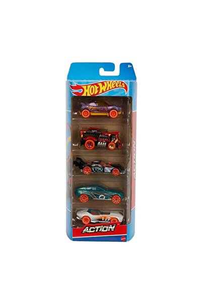 HOT WHEELS 5 Li Araba Seti 01806 Hfv85 Action