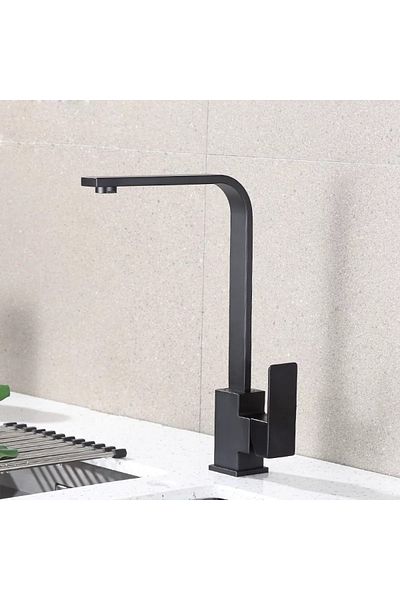 FLEKO Black Kitchen Sink Faucet