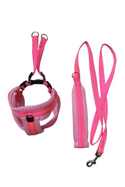 ATLANTİK Köpek Göğüs Bel Tasma Ve Sevk Kayışı Seti