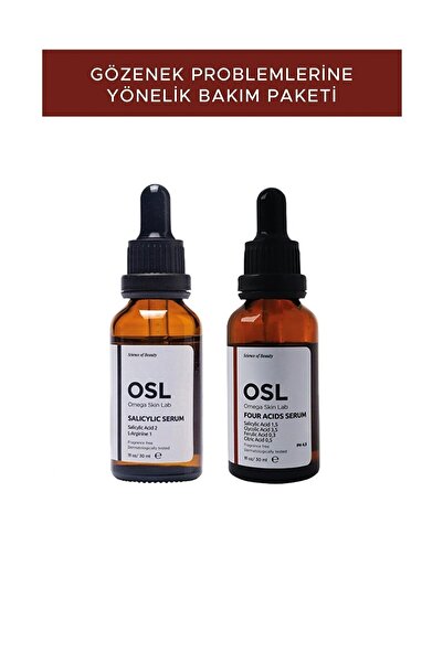 OSL Omega Skin Lab Gözenek Problemine Yönelik Bakım Paketi