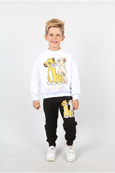 Lavinya Shopping Dječji unisex komplet trenerke sa detaljima Kralja lavova