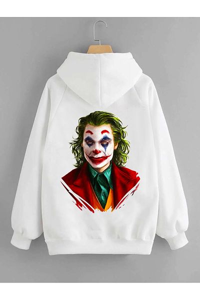 GALASHOP Unisex Joker Graphic Patterned Hoodie