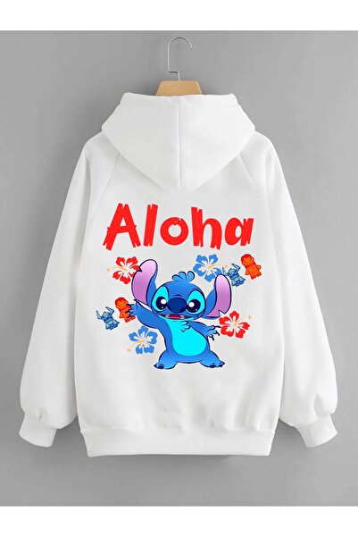 GALASHOP هودي بغطاء للرأس مطبوع عليه رسومات ديزني للجنسين