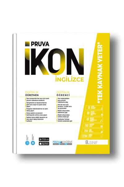 Pruva Akademi Pruva 8 Sınıf İkon İngilizce Konu Anlatım