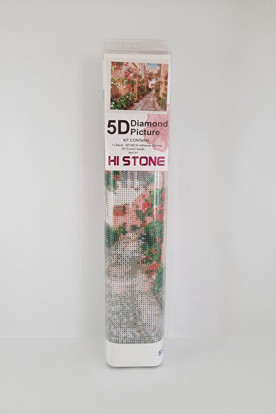 histone 5d Elmas Taş Işleme Kiti 40x50 Cm Taş Sokak Desen