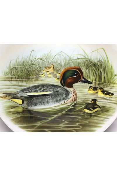tayfuntufan antika koleksiyon Πλάκα τοίχου Kaiser Porcelain Emperor Ducks 19,5 cm Διάμετρος