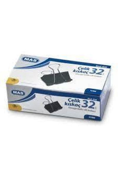 Mas 930 Omega 32 Mm Black Steel Clamp