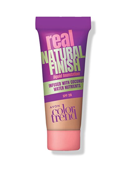 AVON Real Natural Finish Likit Fondöten 30 Ml. Ivory