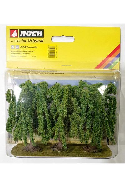 Noch 1:87 Ho Willow Trees Model (3 Pieces) 8 cm High