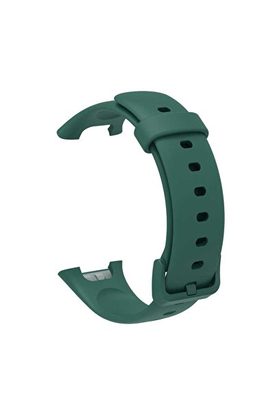 Microsonic Xiaomi Mi Band 7 Pro Kordon, Silicone Sport Band Koyu Yeşil