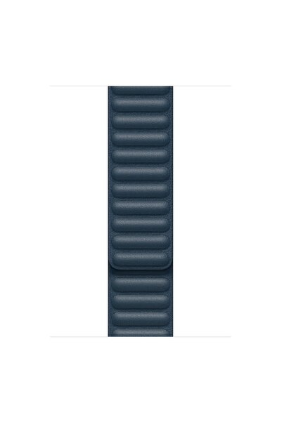 Microsonic Watch Ultra Kordon Leather Link Band Lacivert uyumlu