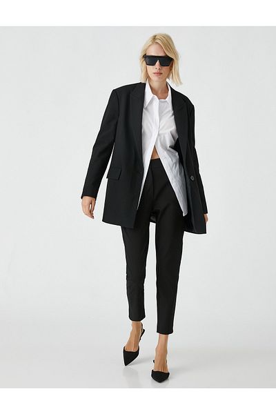 Koton Crop Basic Trousers