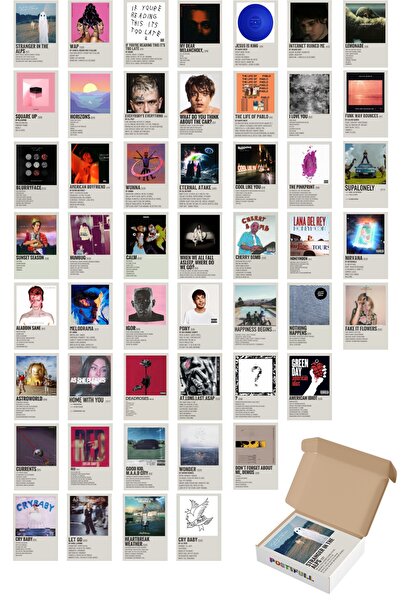 Postifull Εξώφυλλα άλμπουμ Polaroid Σετ αφίσας τοίχου με αυτοκόλλητη πλάτη Σε...