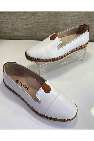 VOOG Women's Leather Comfort Ballerinas