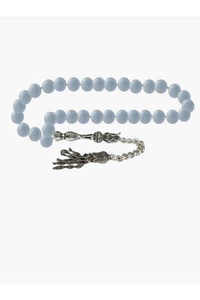 Deniz Doğal Taş 8 мм Анжеліт Натуральний Камінь Чотки - Сертифікований