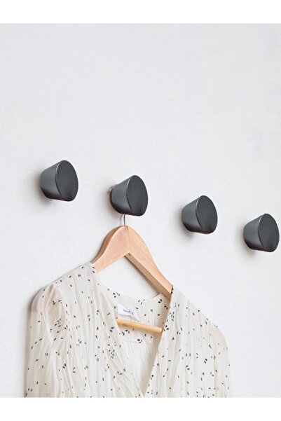 merbiles Ahşap 4 Lü Koni Duvar Askılık Modern Iskandinav Stili Portmanto Askı...