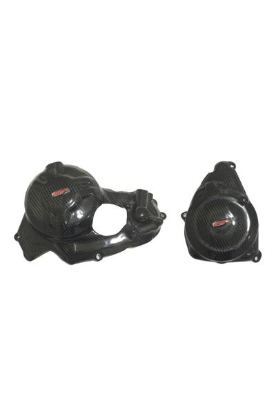 GP KOMPOZİT Yamaha R25 2015-2022 Uyumlu Motor Koruma Kapakları Karbon Fiber
