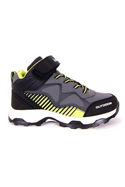 Kinetix 101169587 Diamond 2pr Boy's Casual Boots/grey-black-neon Green/34