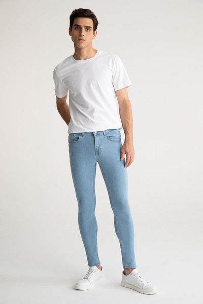 DeFacto Super Skinny Fit Extra Slim Fit Normal Μέση Εξαιρετικά στενό τζιν παντελόνι