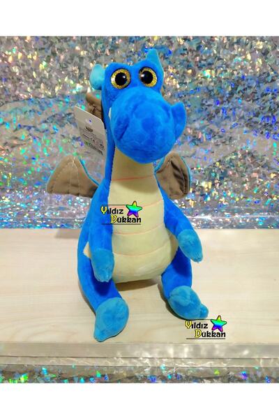 YıldızDükkan Sevimli Dinozor Peluş Oyuncak Dinazor Oyun Arkadaşım 24 Cm Kanat...