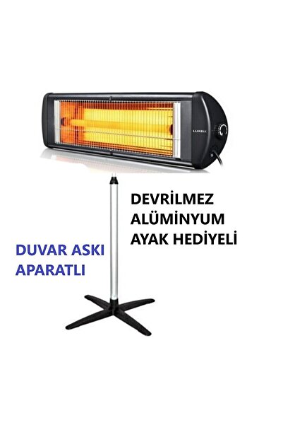 KUMTEL 2300w Ayaklı Ecoray Soba Ex-23 Ayak Hediyeli