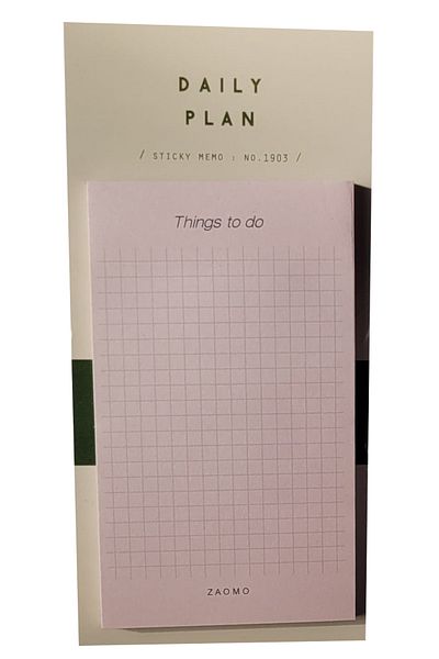 Vox Art Adhesive Note Paper 50 Sheets - 10x6 Cm Pink