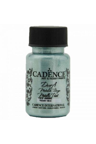 Cadence Dora Metalik Boya 50ml Yeşim Taşı 163